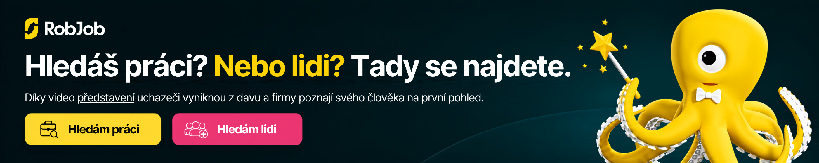 RobJob.cz - Nový způsob, jak najít práci i talenty